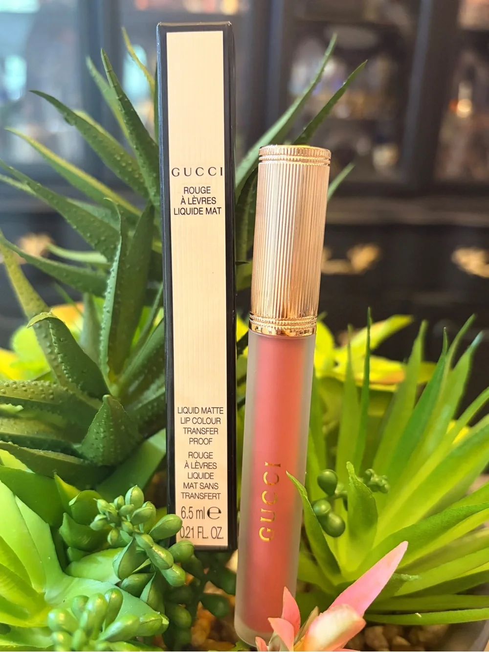Gucci Liquid Matte Lipstick — #208 They Met In Argentina- NIB